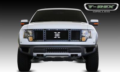 T-Rex 2010-2014 Raptor F-150 SVT  BAJA STEEL BLACK Grille 6405661