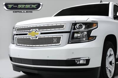 T-Rex 2015-2016 Suburban, Tahoe  X-METAL STAINLESS POLISHED Grille 6710550
