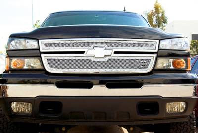 T-Rex 2006-2006 Silverado  X-METAL STAINLESS POLISHED Grille 6711060