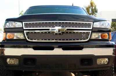 T-Rex 2006-2006 Silverado  X-METAL STEEL BLACK Grille 6711061