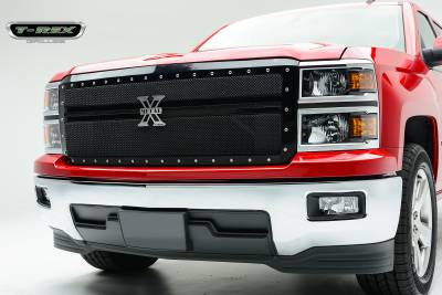 T-Rex 2014-2015 Silverado  X-METAL STEEL BLACK Grille 6711181