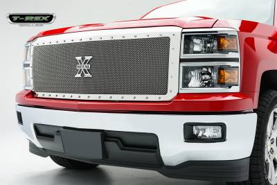 T-Rex 2014-2015 Silverado  X-METAL STAINLESS POLISHED Grille 6711190