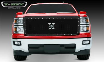 T-Rex 2014-2015 Silverado  X-METAL STEEL BLACK Grille 6711191