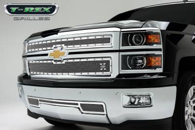 T-Rex 2014-2015 Silverado Z71  X-METAL STAINLESS POLISHED Grille 6711200