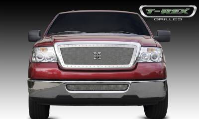 T-Rex 2004-2008 F150 (All Models)   X-METAL STAINLESS POLISHED Grille 6715560
