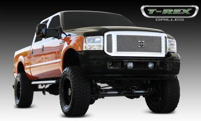 T-Rex 2005-2007 Super Duty  X-METAL STAINLESS POLISHED Grille 6715610