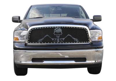 T-Rex 2010-2012 Ram PU 2500 / 3500  X-METAL STEEL FLAT BLACK Grille 7114516