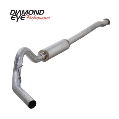 Diamond Eye Performance 2011-2013 FORD F150 ECO-BOOST (ALL CAB AND BED LENGTHS) 4in. 409 STAINLESS STEEL K3330S