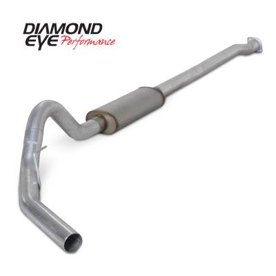 Diamond Eye Performance 3.5L ECO-BOOST ENGINE; 3.5in. ALUMINIZED CAT BACK SINGLE EXHAUST; SIDE EXIT K3332A
