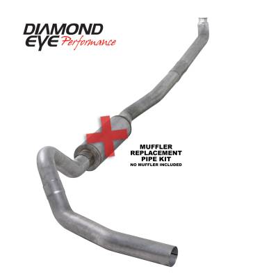 Exhaust - Exhaust Systems - Diamond Eye Performance - Diamond Eye Performance 2001-2007.5 CHEVY/GMC 6.6L DURAMAX 2500/3500 (ALL CAB AND BED LENGTHS)-4in. ALUM K4114A-RP