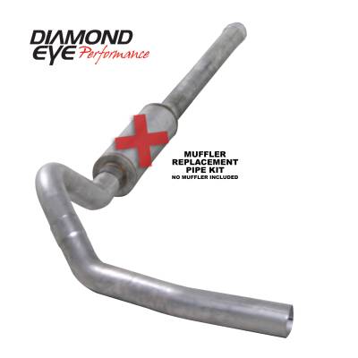Diamond Eye Performance 2006-2007.5 CHEVY/GMC 6.6L DURAMAX 2500/3500 (ALL CAB AND BED LENGTHS) 4in. ALUM K4122A-RP