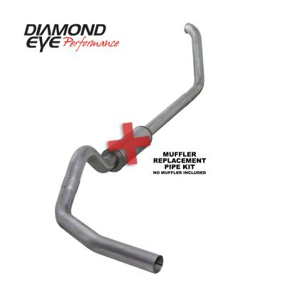 Diamond Eye Performance - Diamond Eye Performance 1999-2003.5 FORD 7.3L POWERSTROKE F250/F350 (ALL CAB AND BED LENGTHS) 4in. ALUMI K4318A-RP