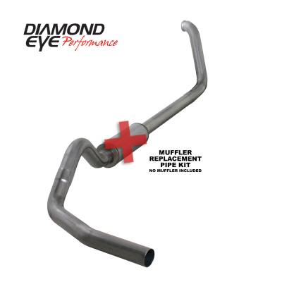 Exhaust - Exhaust Systems - Diamond Eye Performance - Diamond Eye Performance 1999-2003.5 FORD 7.3L POWERSTROKE F250/F350 (ALL CAB AND BED LENGTHS) 4in. 409 S K4318S-RP