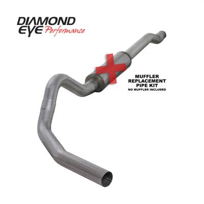 Diamond Eye Performance 2003-2007 FORD 6.0L POWERSTROKE F250/F350 (ALL CAB AND BED LENGTHS) 4in. ALUMINI K4338A-RP