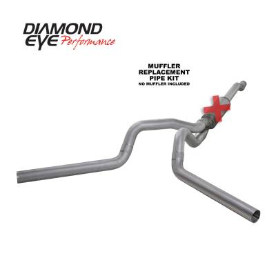 Diamond Eye Performance 2003-2007 FORD 6.0L POWERSTROKE F250/F350 (ALL CAB AND BED LENGTHS) 4in. ALUMINI K4340A-RP