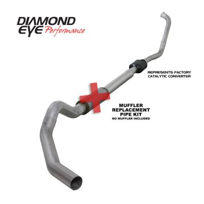 Diamond Eye Performance 2003-2007 FORD 6.0L POWERSTROKE F250/F350 (ALL CAB AND BED LENGTHS) 5in. ALUMINI K5342A-RP