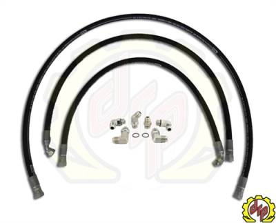 Transmission - Deviant Race Parts - Deviant 73410 Transmission Cooler Repair Lines For 2006-2010 GM Duramax equipped Pickups