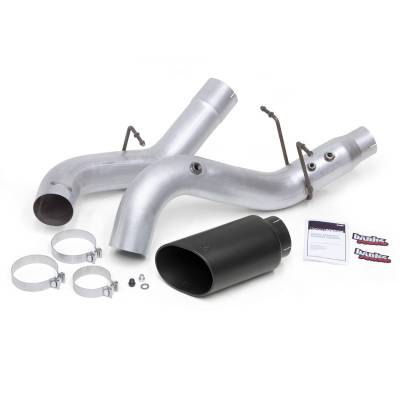 Banks Power - Monster Exhaust System 5-inch Single Exit Black Tip 2017-2019 Chevy/GMC 2500/3500 Duramax 6.6L L5P - Image 3